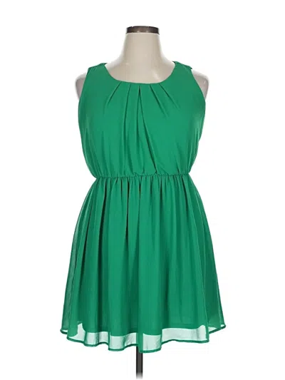 Pre-owned Bcx Casual Dress In Green