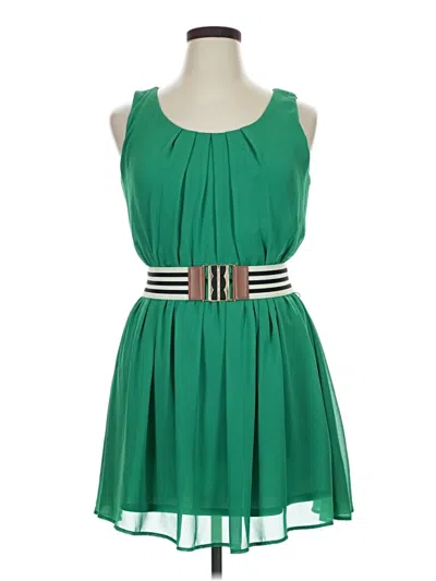 Pre-owned Bcx Casual Dress In Green