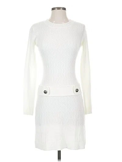 Pre-owned Bcx Casual Dress In White