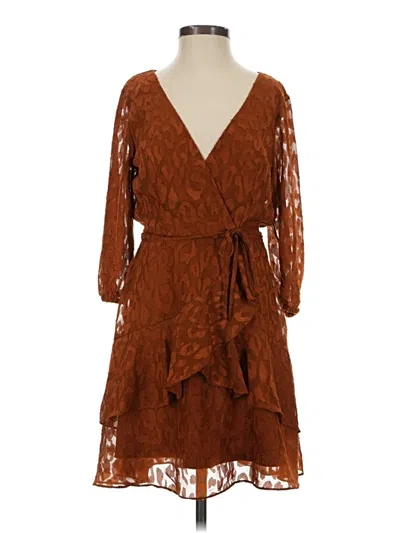 Pre-owned Bcx Cocktail Dress In Brown