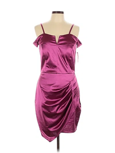 Bcx Cocktail Dress In Burgundy