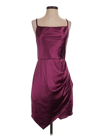 Pre-owned Bcx Cocktail Dress In Burgundy