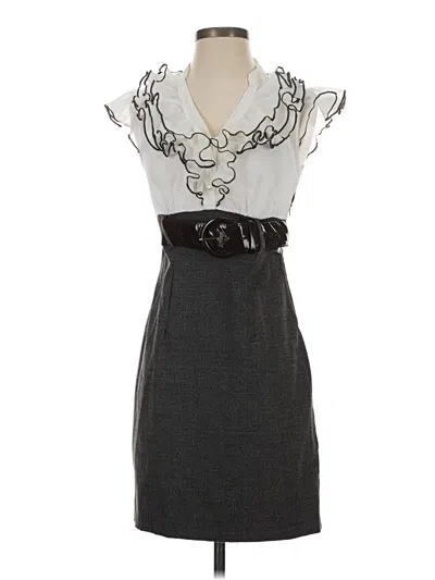 Pre-owned Bcx Cocktail Dress In Gray