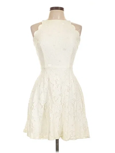 Pre-owned Bcx Cocktail Dress In Ivory