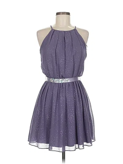 Pre-owned Bcx Cocktail Dress In Purple