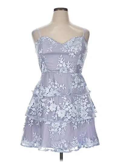 Pre-owned Bcx Cocktail Dress In Purple
