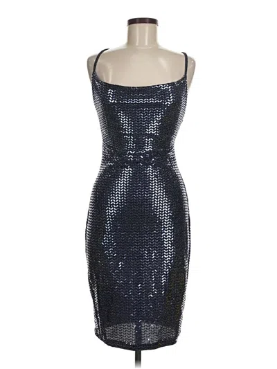 Pre-owned Bcx Cocktail Dress In Silver