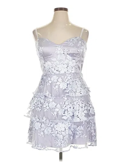 Bcx Cocktail Dress In Silver