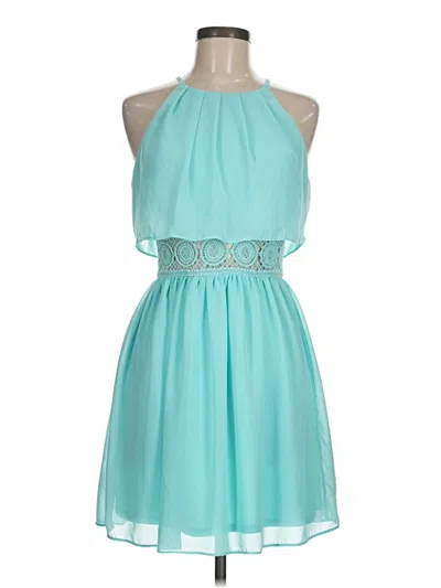 Pre-owned Bcx Cocktail Dress In Teal