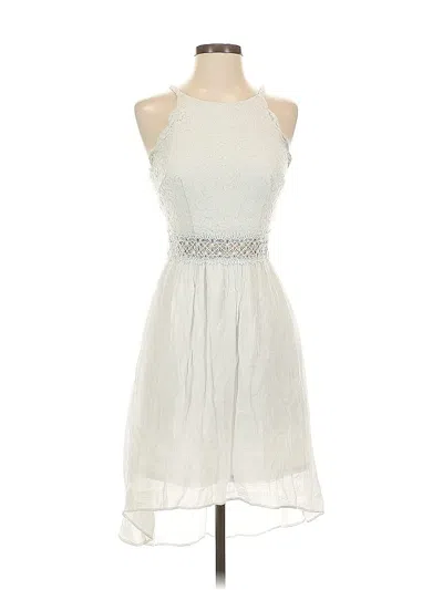 Pre-owned Bcx Cocktail Dress In White