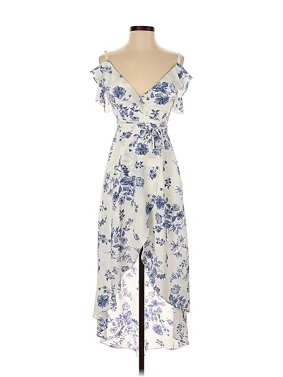 Pre-owned Bcx Cocktail Dress In White