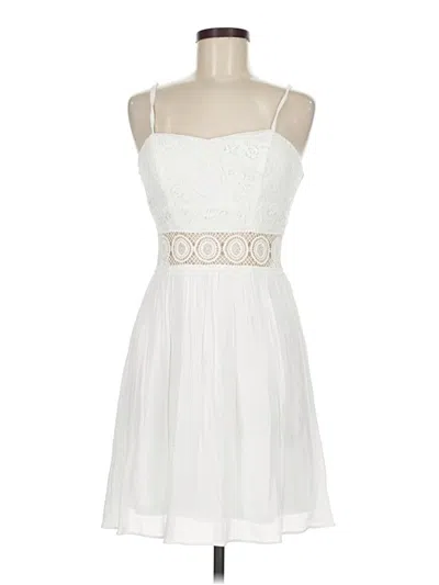 Pre-owned Bcx Cocktail Dress In White