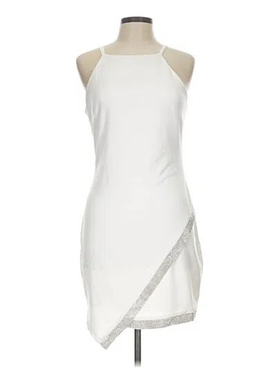 Pre-owned Bcx Cocktail Dress In White