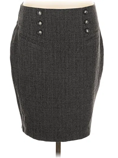 Pre-owned Bcx Formal Skirt In Gray