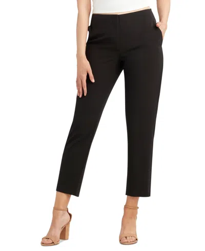Bcx Juniors' Clean-front Cropped Pants In Black