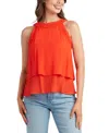 Bcx Juniors' Gauzy Textured Halter Top