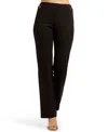 Bcx Juniors' Mid-rise Flare Pull-on Pants In Black