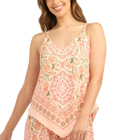 Bcx Juniors' Printed Scarf Camisole In Multi