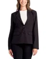 Bcx Juniors' One-button Blazer In Black