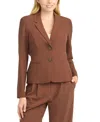 Bcx Juniors' Two-button Blazer In Brown