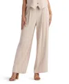 Bcx Juniors' Wide Leg Pleated Pants In Neutral