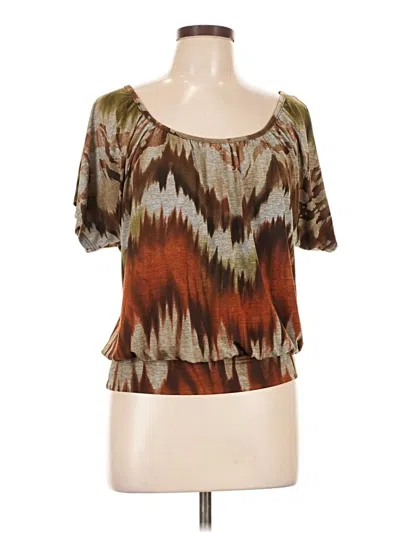 Pre-owned Bcx Short Sleeve T-shirt In Brown