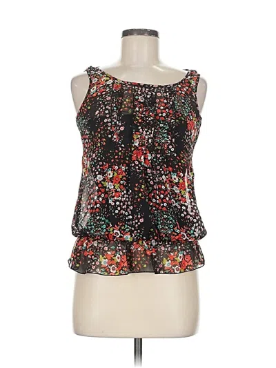 Pre-owned Bcx Sleeveless Blouse In Black
