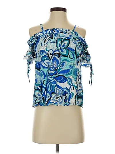 Pre-owned Bcx Sleeveless Blouse In Blue