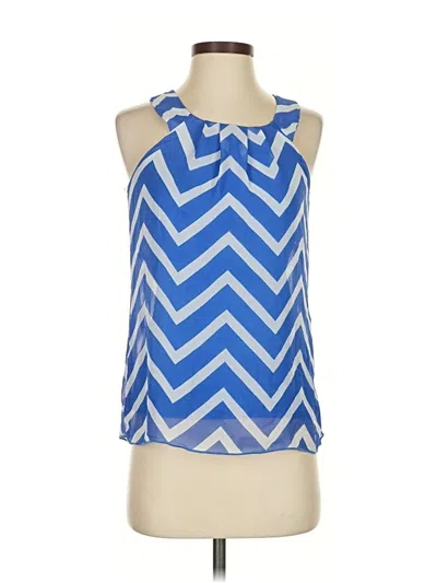 Pre-owned Bcx Sleeveless Blouse In Blue