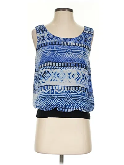 Pre-owned Bcx Sleeveless Blouse In Blue