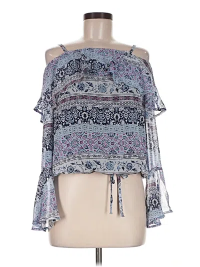 Pre-owned Bcx Sleeveless Blouse In Blue