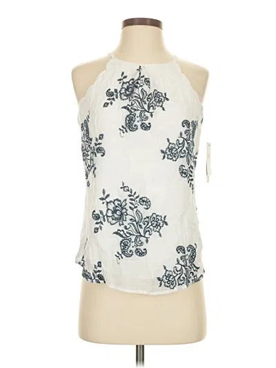 Pre-owned Bcx Sleeveless Blouse In Ivory