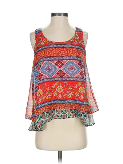 Pre-owned Bcx Sleeveless Blouse In Orange
