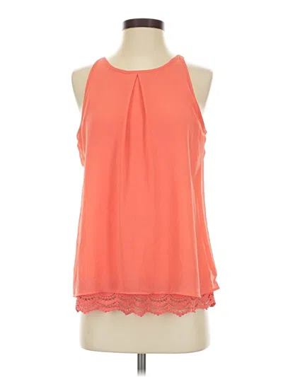 Pre-owned Bcx Sleeveless Blouse In Orange