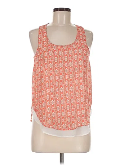 Pre-owned Bcx Sleeveless Blouse In Orange