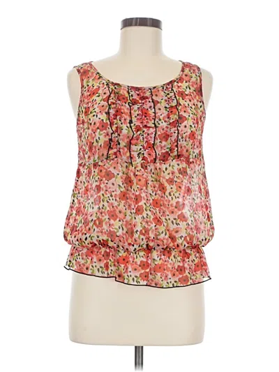 Pre-owned Bcx Sleeveless Blouse In Orange