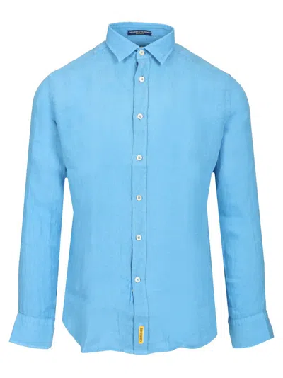 Bd Baggies Aloha Shirts Light Blue
