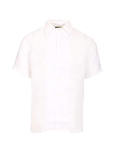Bd Baggies Aloha Short-sleeve Shirt In White