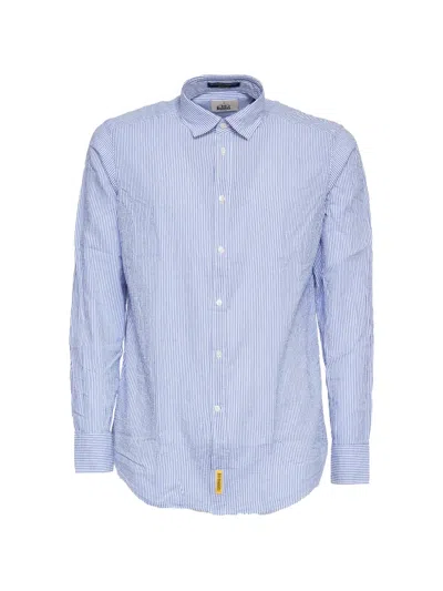 Bd Baggies Bradford Button Seersucker Shirt In Blue