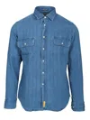 Bd Baggies Alfred Denim Shirt Jacket In Blue