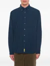Bd Baggies Button-down Cotton Shirt In Blue