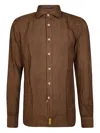 Bd Baggies Buttoned Shirt In Brown