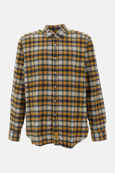 Bd Baggies Check-pattern Button-down Shirt In Multi