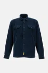 Bd Baggies Corduroy Shacket In Blue