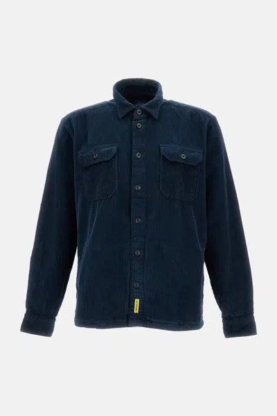 Bd Baggies Corduroy Shacket In Blue