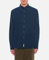 Bd Baggies Button-down Cotton Shirt In Blue