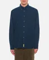 Bd Baggies Button-down Cotton Shirt In Blue