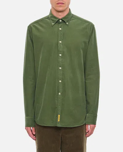 Bd Baggies Cotton Shirt In Green