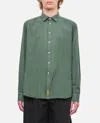 Bd Baggies Branded-label Button-fastening Shirt In Green