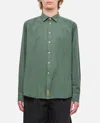 Bd Baggies Branded-label Button-fastening Shirt In Green